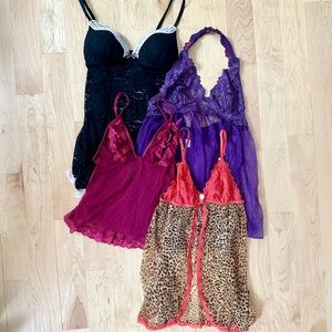 Bundle Set Of 4 Lingerie